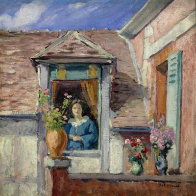 Henri Lebasque – Femme à la Fenêtre